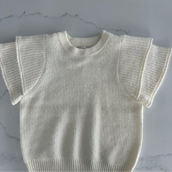 Design History Ruffle Flounce Sweater Vest Top - NWT - Size S - Picture 5 of 6